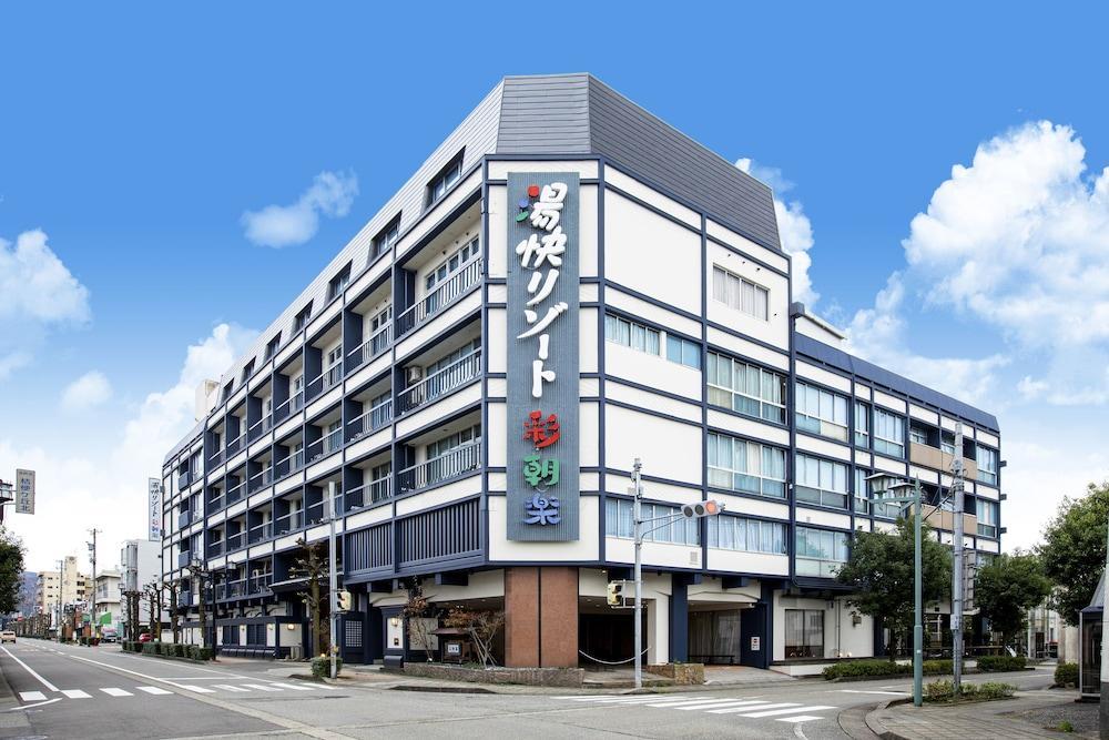 加贺 Ooedo Onsen Monogatari Yamashiro Saichoraku酒店 外观 照片