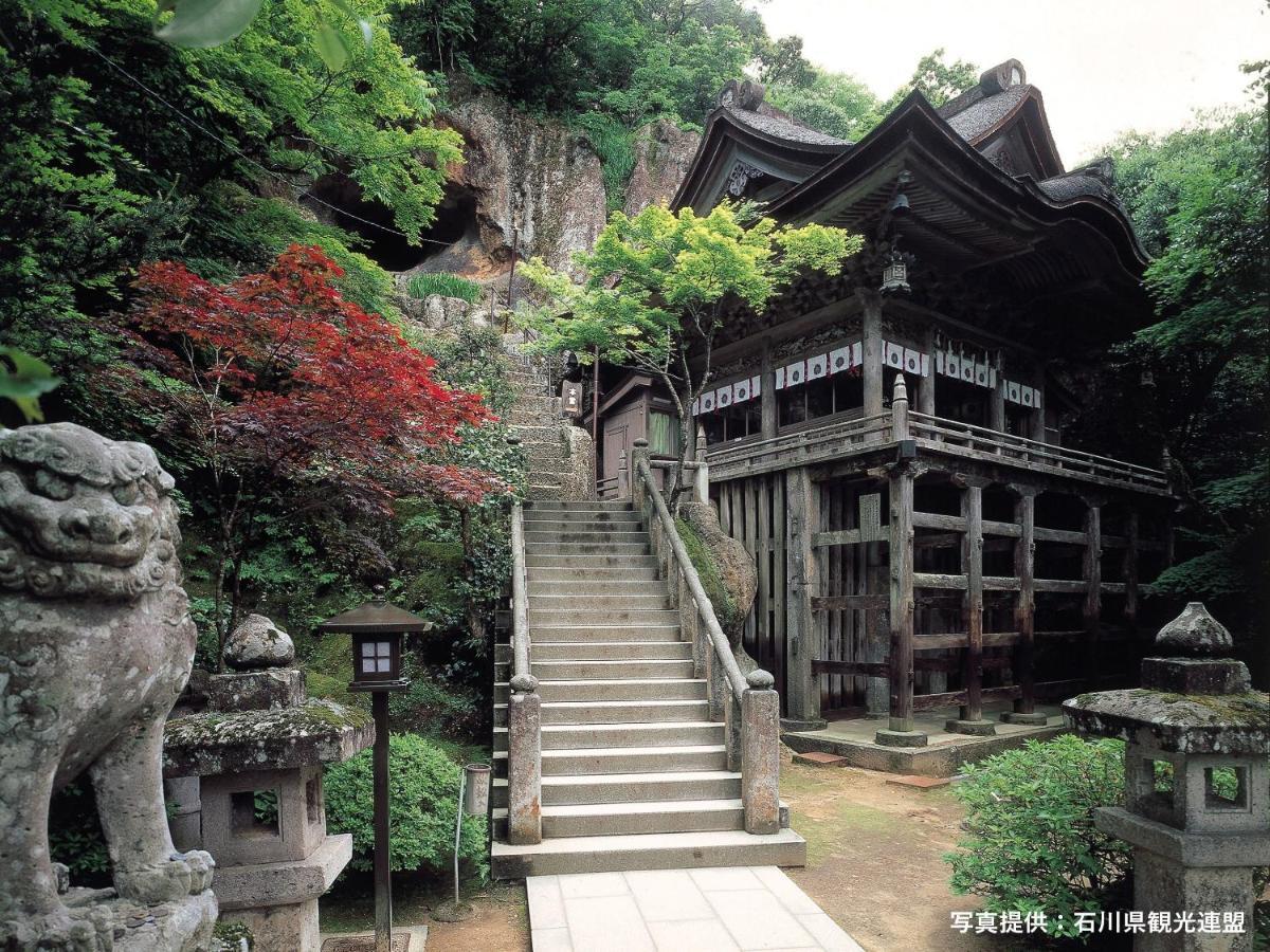 加贺 Ooedo Onsen Monogatari Yamashiro Saichoraku酒店 外观 照片
