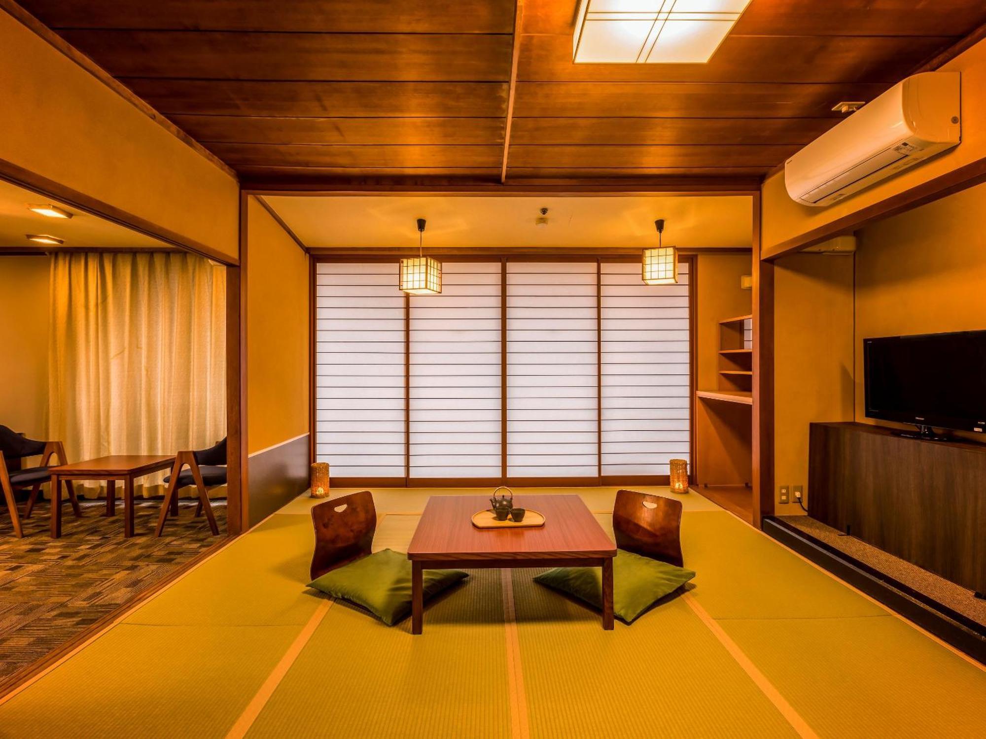 加贺 Ooedo Onsen Monogatari Yamashiro Saichoraku酒店 客房 照片