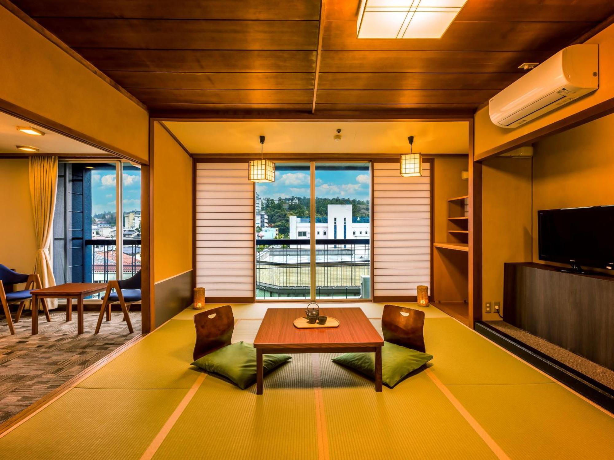 加贺 Ooedo Onsen Monogatari Yamashiro Saichoraku酒店 客房 照片